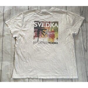 Svedka Vodka Promo T Shirt Strawberry Lemonade Mango Pineapple Graphic Size Larg
